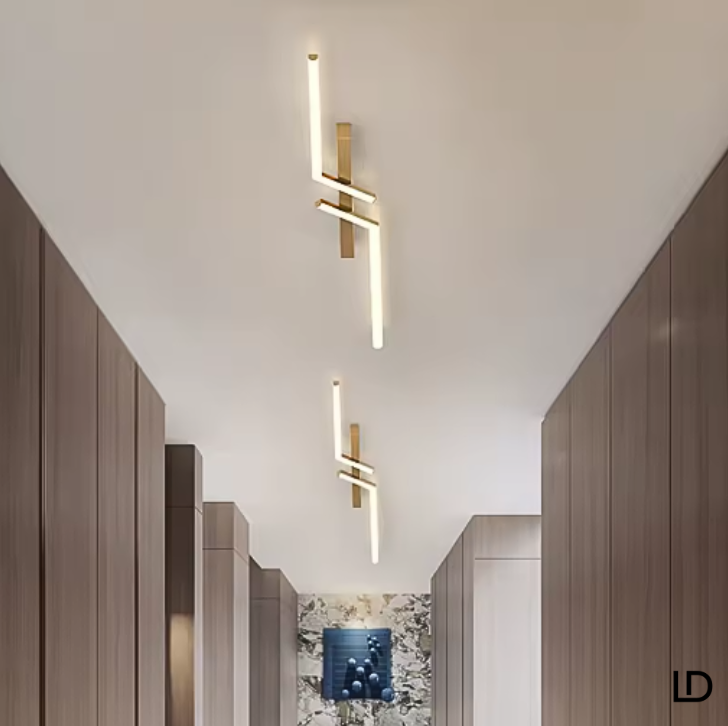 Plafonnier LED Design - Déco Maison Moderne - Idéal Salon / Couloir / Chambre