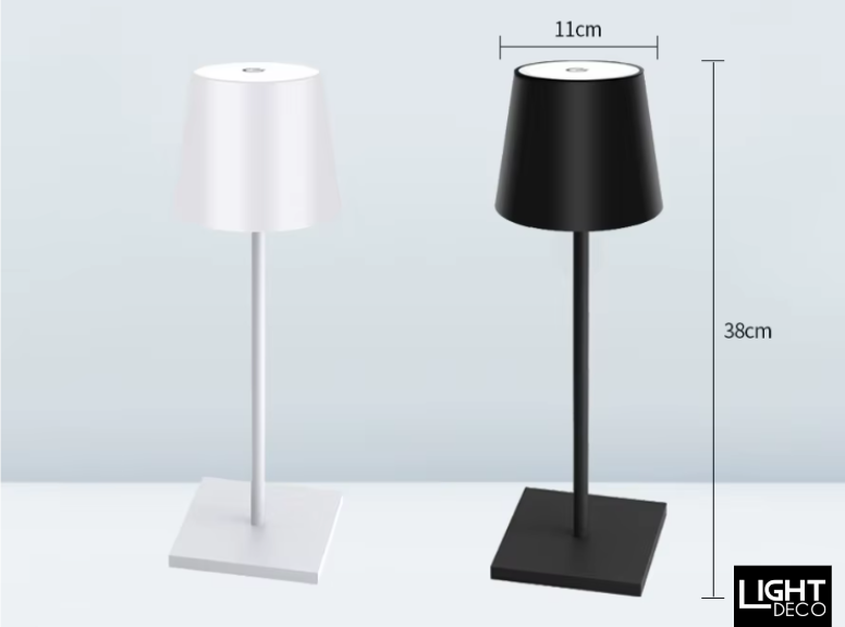 Lampe de Chevet LED Minimaliste Rechargeable - Déco Tendance - Idéal Salle à Manger / Table