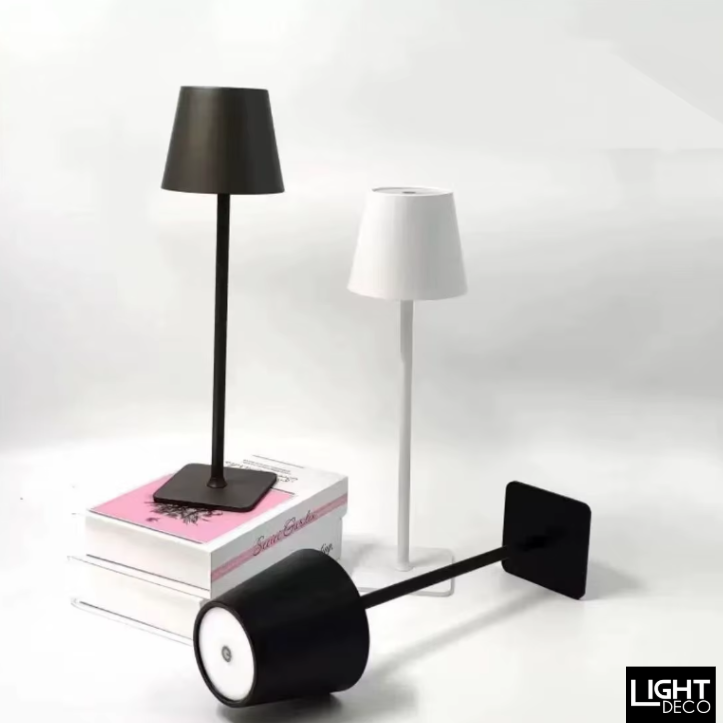 Lampe de Chevet LED Minimaliste Rechargeable - Déco Tendance - Idéal Salle à Manger / Table