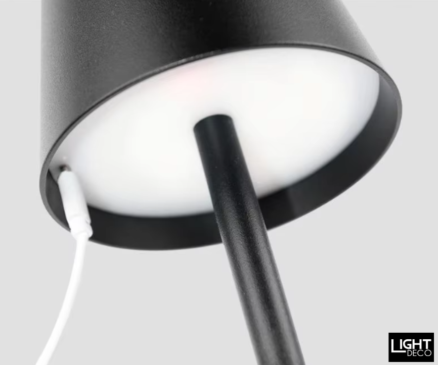 Lampe de Chevet LED Minimaliste Rechargeable - Déco Tendance - Idéal Salle à Manger / Table