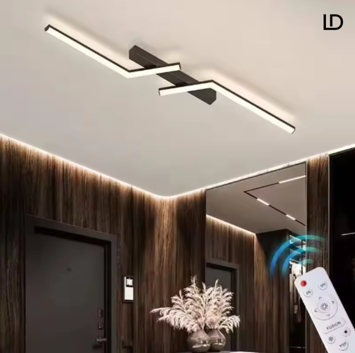 Plafonnier LED Design - Déco Maison Moderne - Idéal Salon / Couloir / Chambre