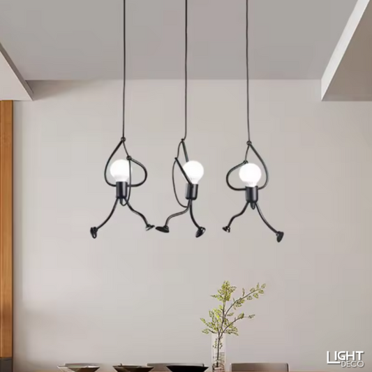Suspension/Plafonnier “Petit Grimpeur” - Déco Design - Salon/Cuisine